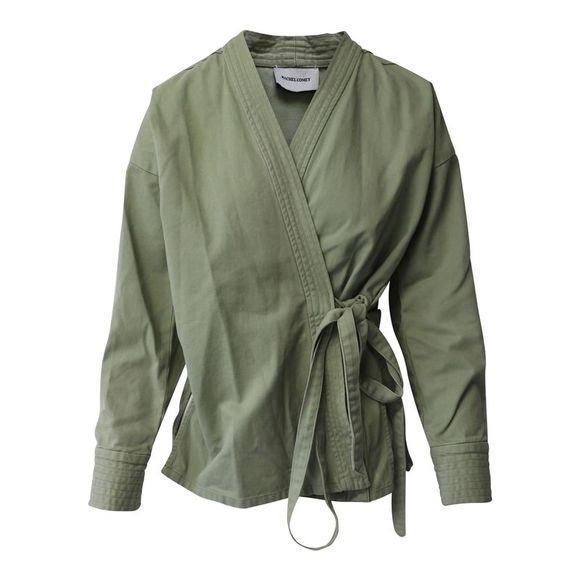 Rachel Comey Other - Pre Loved Rachel Comey  Hugh Wrap Jacket in Green Cotton